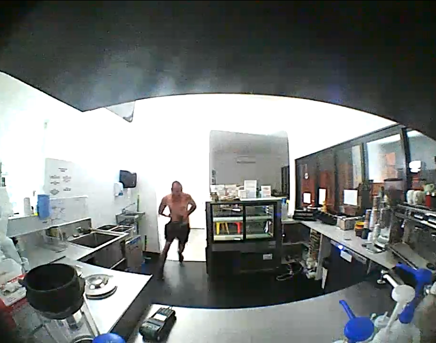 Man breaks in to FFD